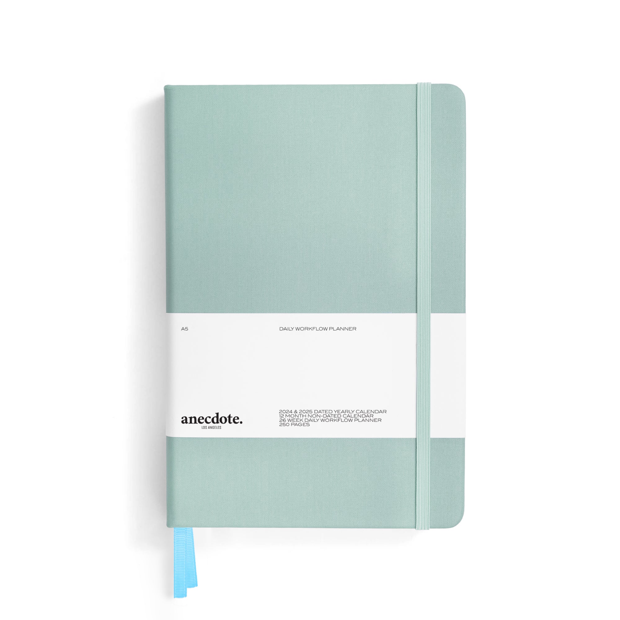 Anecdote workflow planner daily monthly yearly planner 10 colors