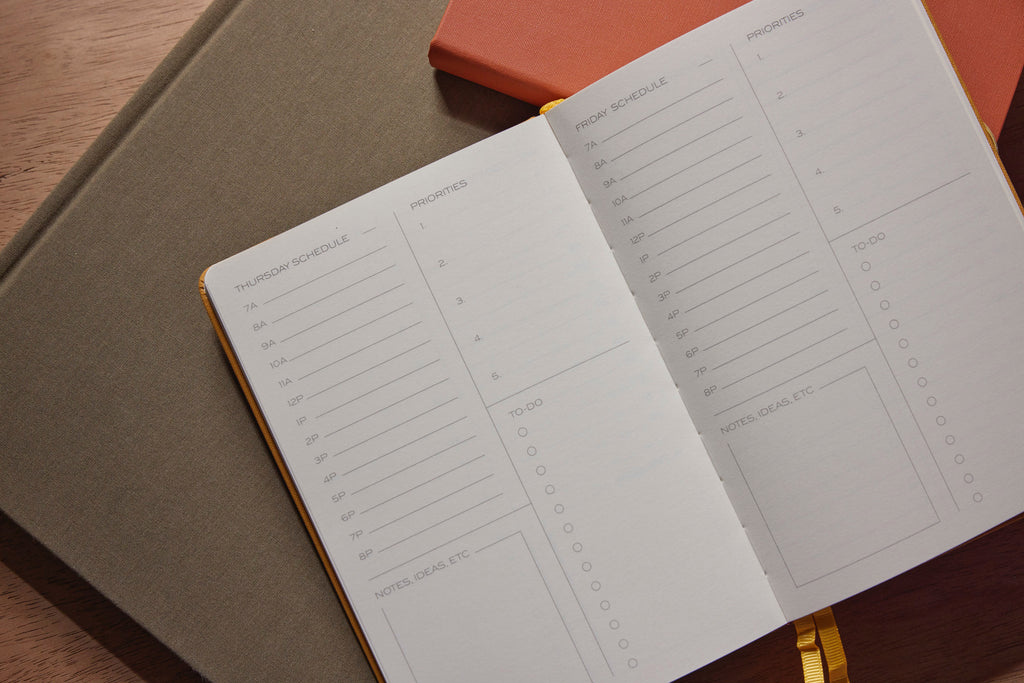 Daily Planner & Gel Pen Set