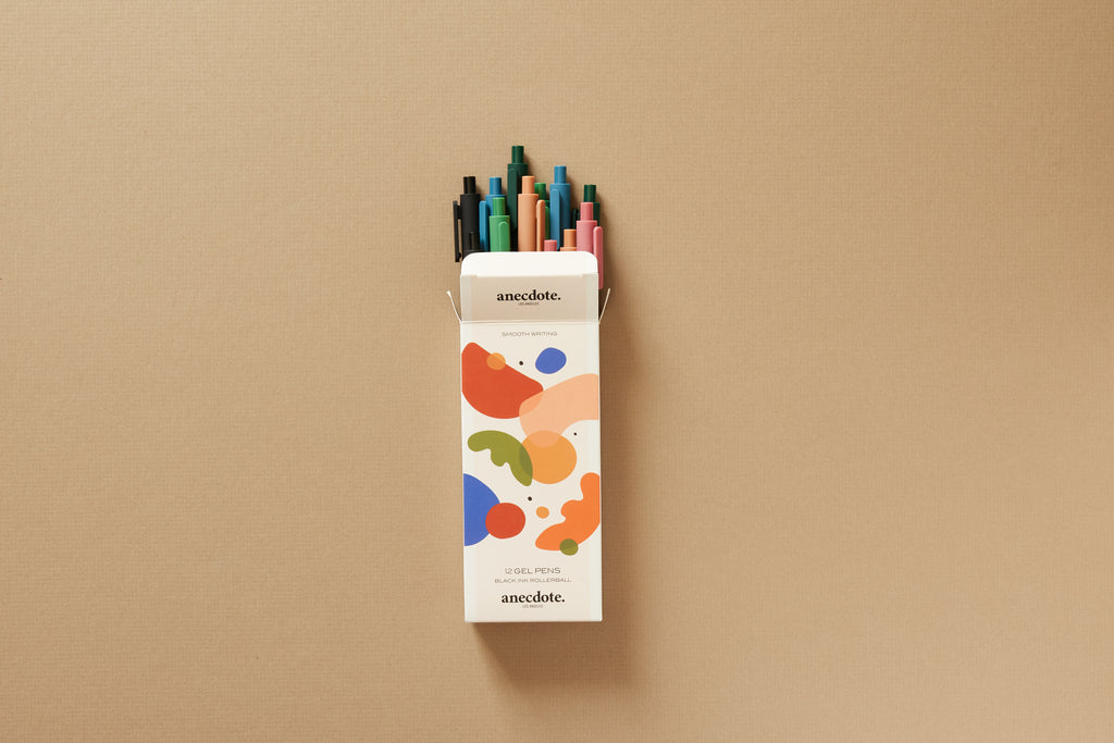 Hardcover Journal + Gel Pen Set