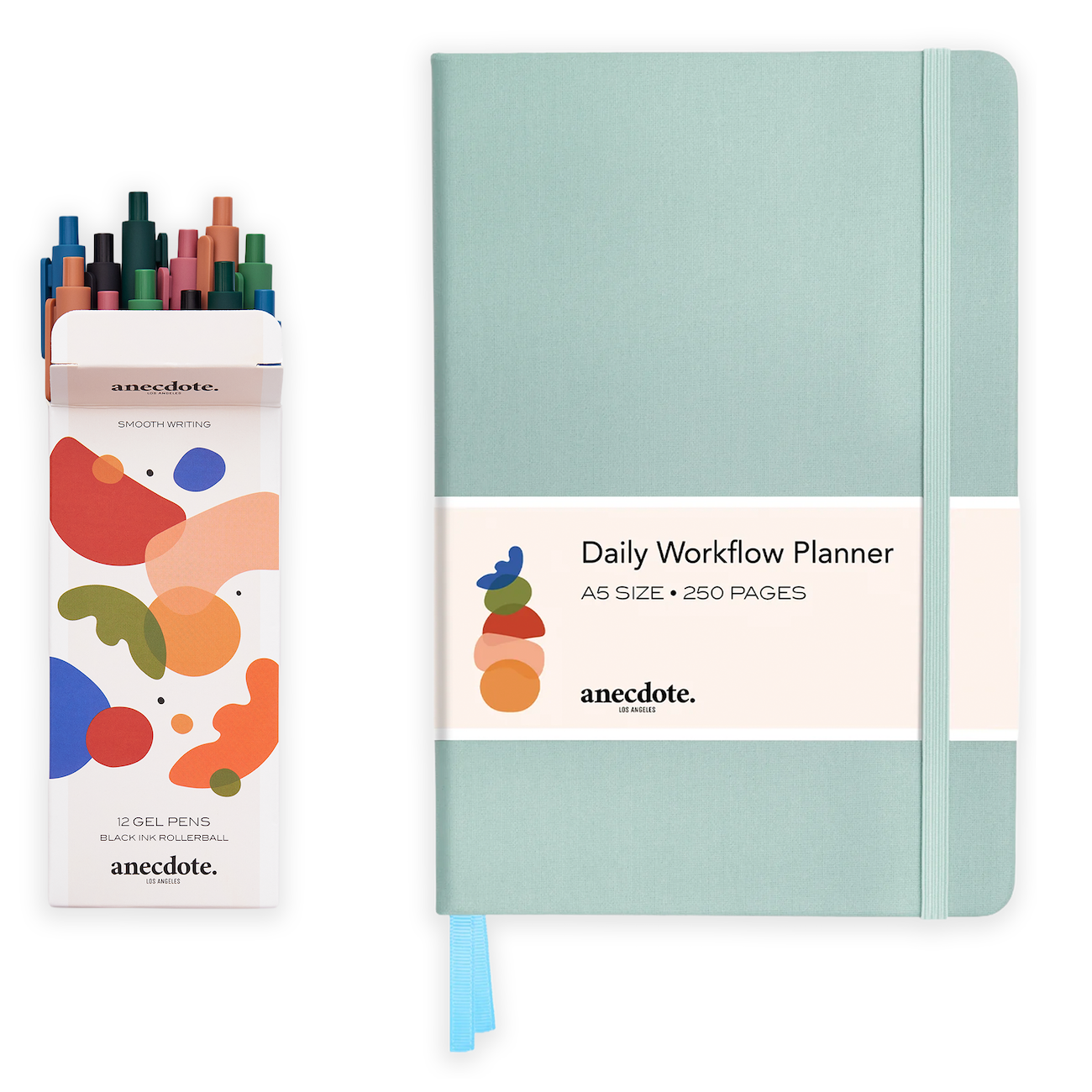 Daily Planner & Gel Pen Set