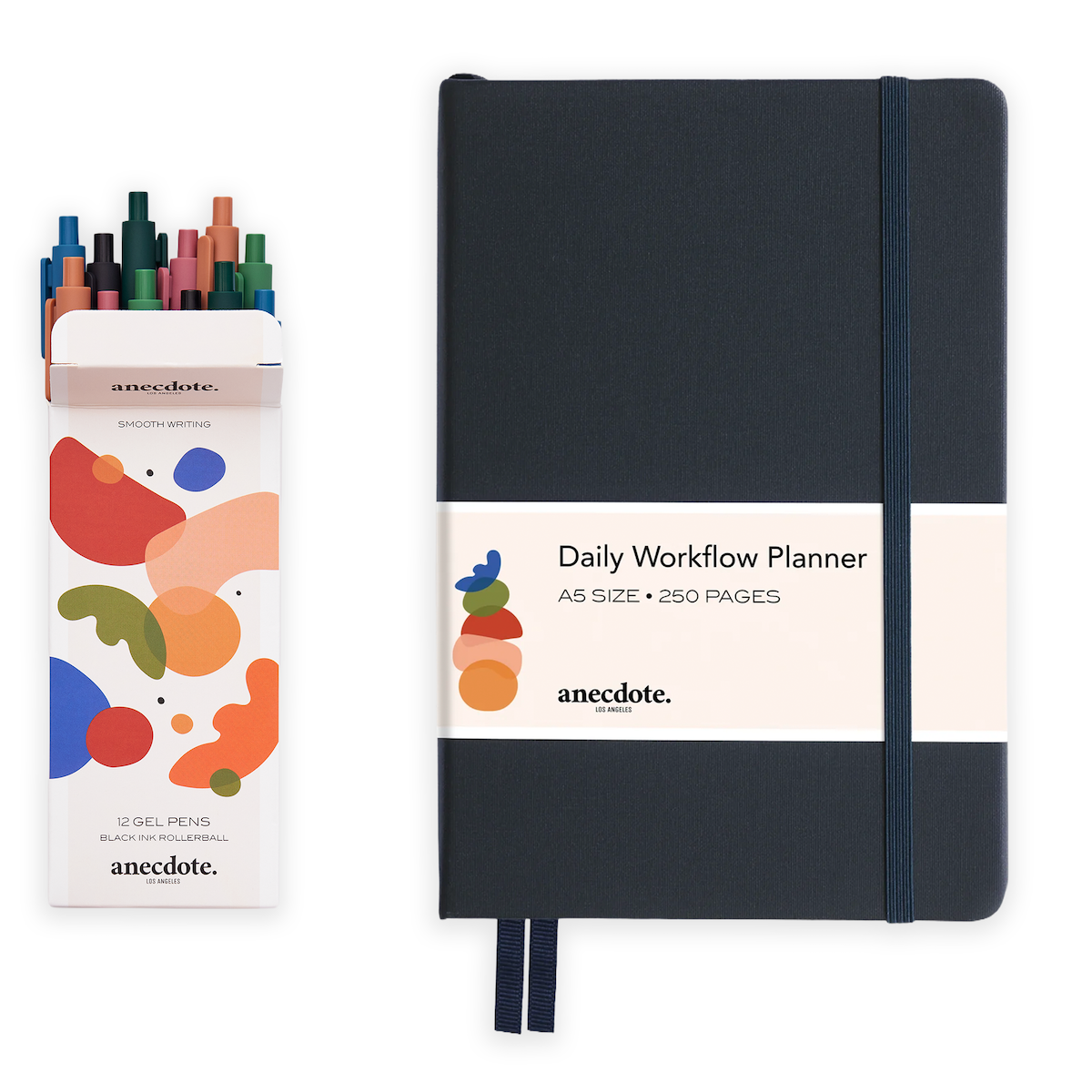 Daily Planner & Gel Pen Set
