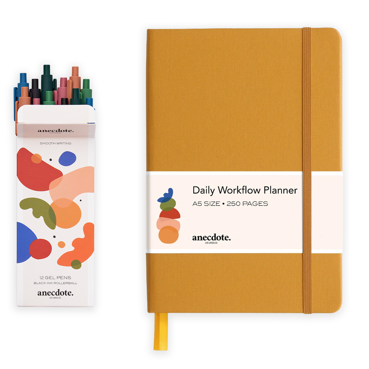Daily Planner & Gel Pen Set