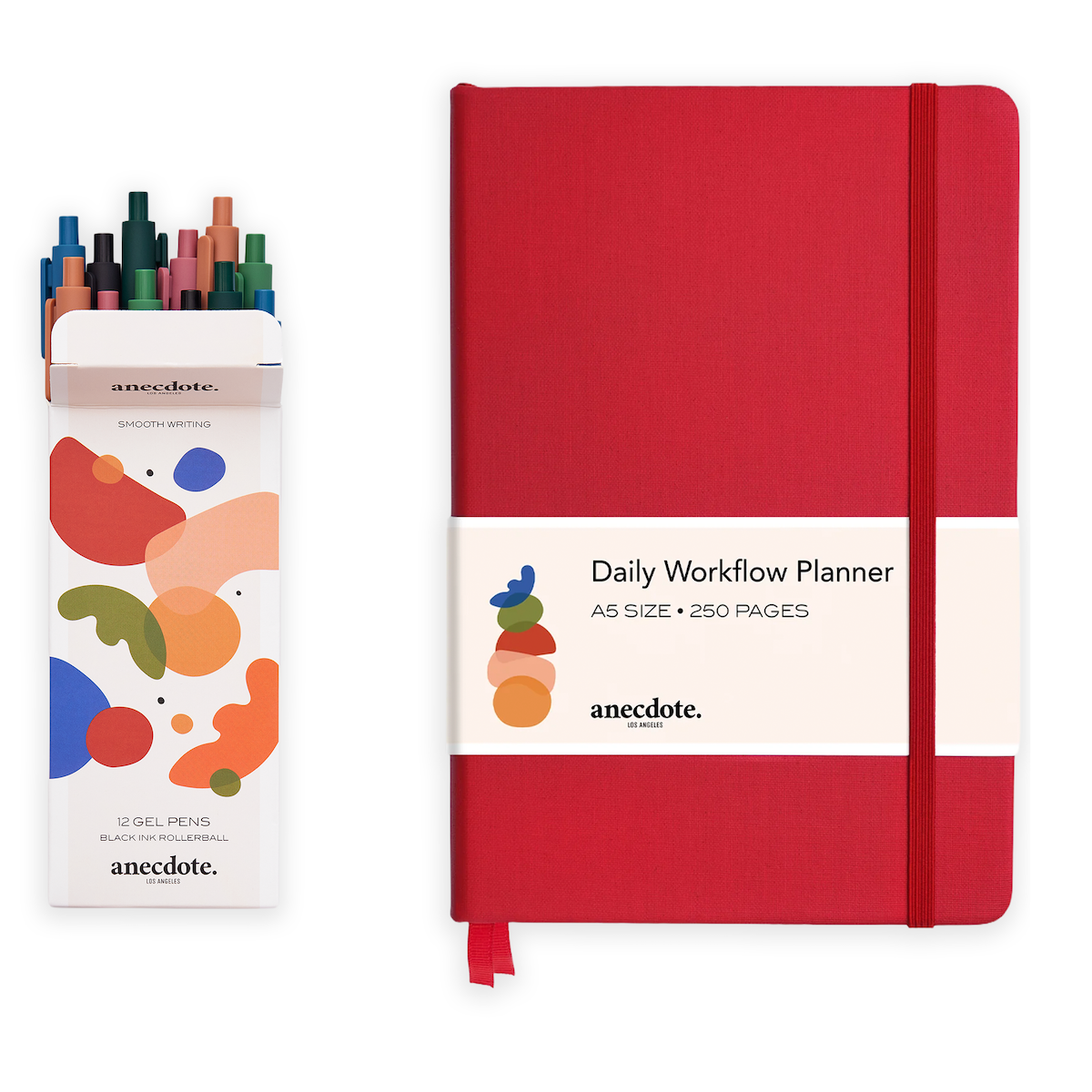 Daily Planner & Gel Pen Set
