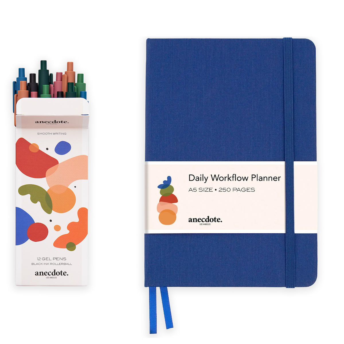 Daily Planner & Gel Pen Set