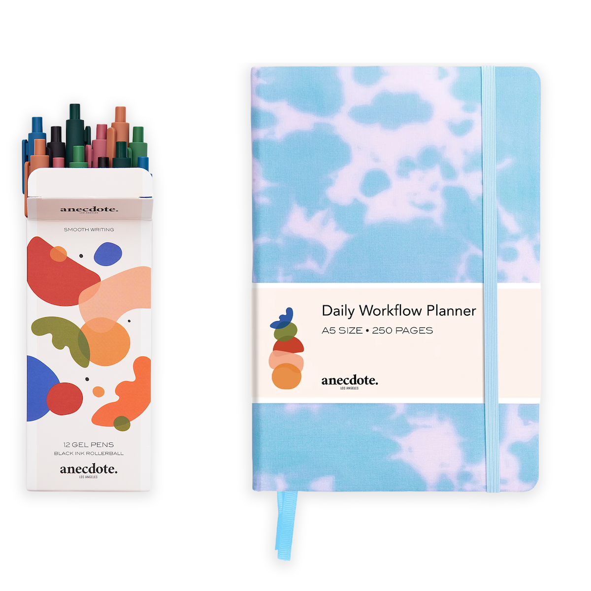 Daily Planner & Gel Pen Set