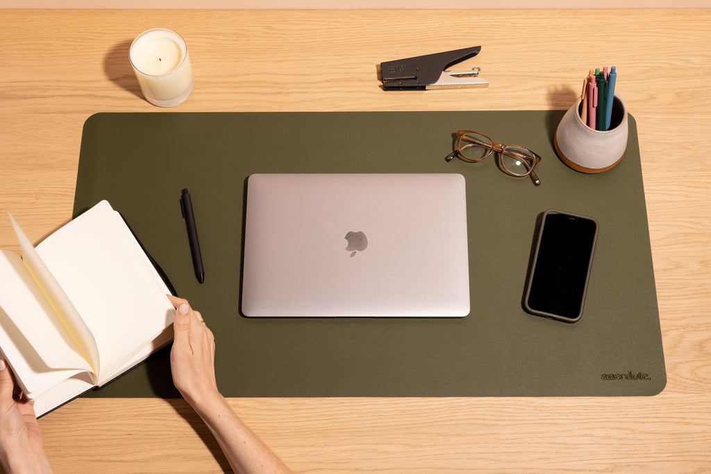 The Vegan Leather Desk Pad
