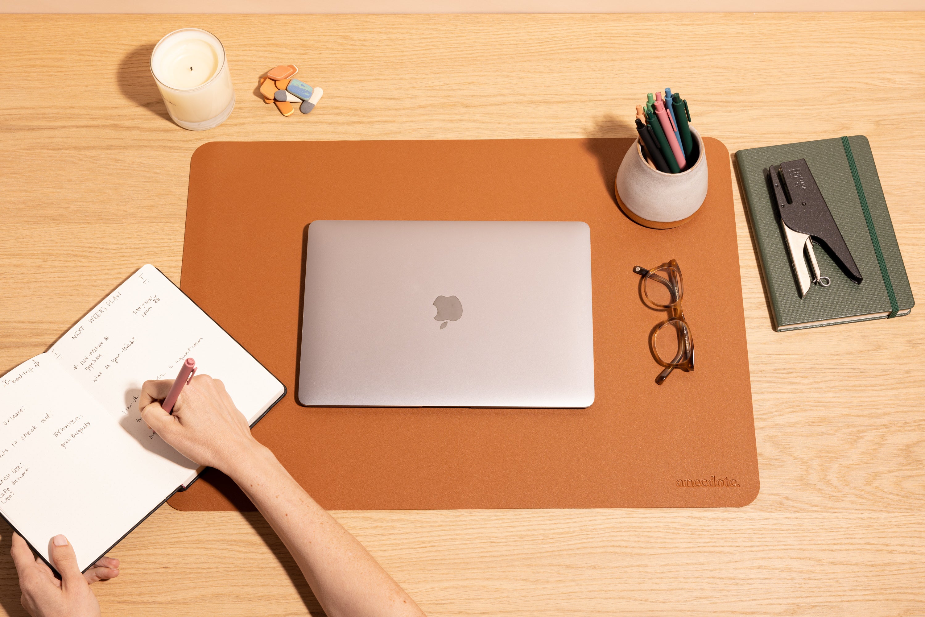 The Vegan Leather Desk Pad
