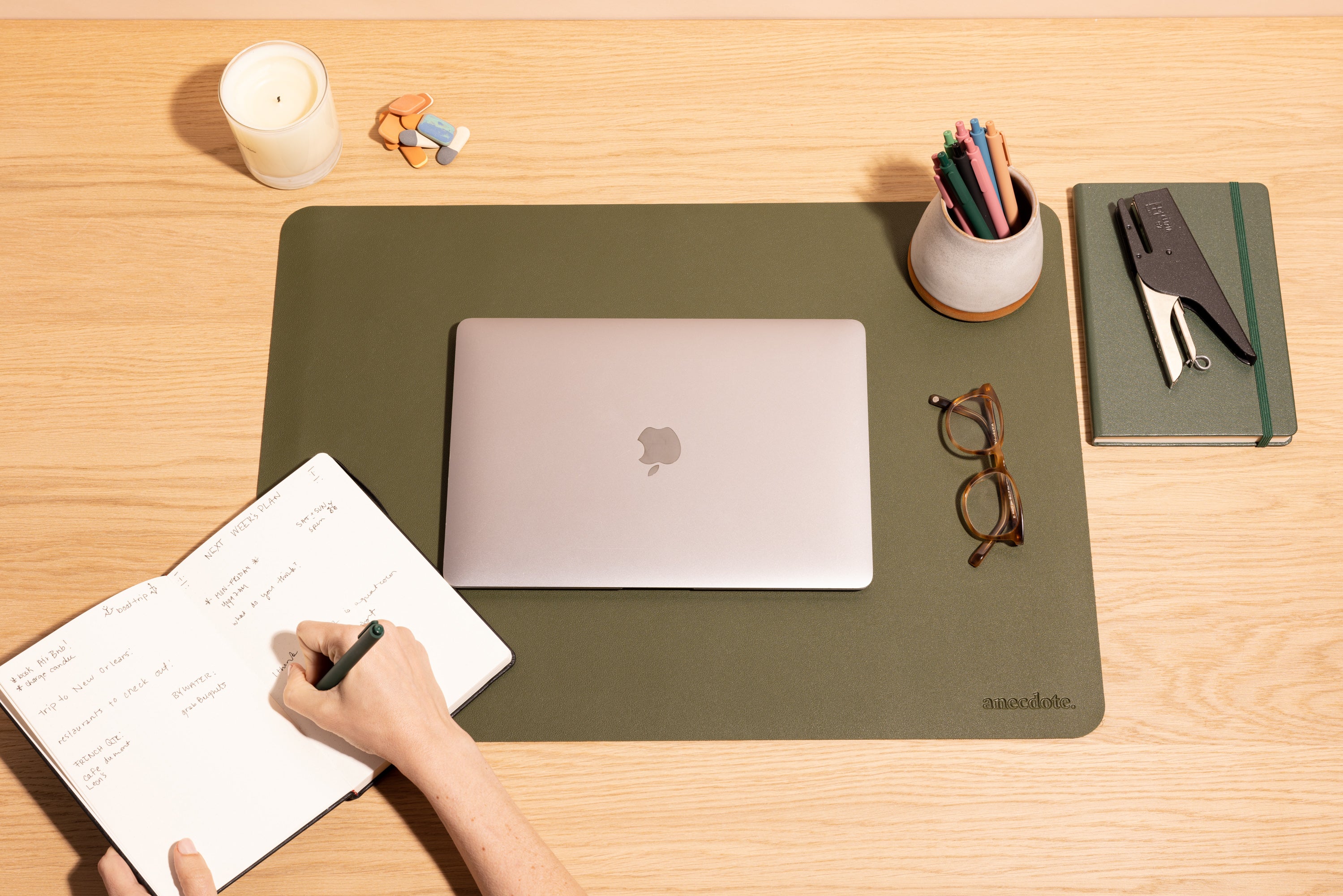 The Vegan Leather Desk Pad