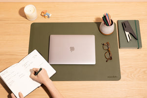 The Vegan Leather Desk Pad